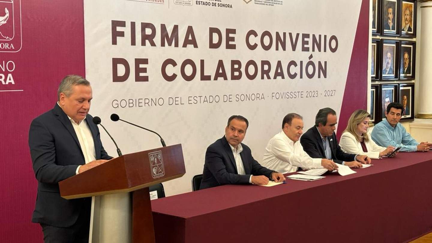 Firma de Convenio con FOVISSSTE